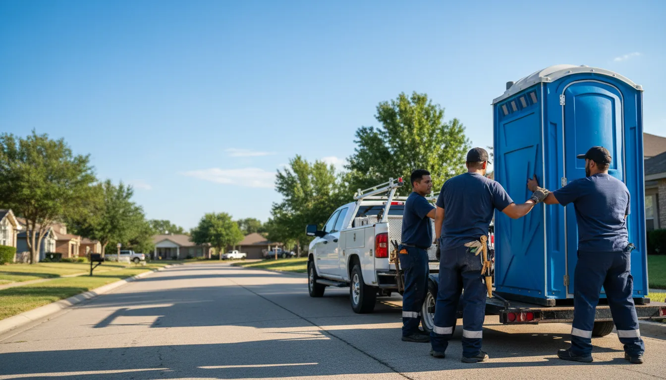Portable Toilet Rental in Columbia, CA near me